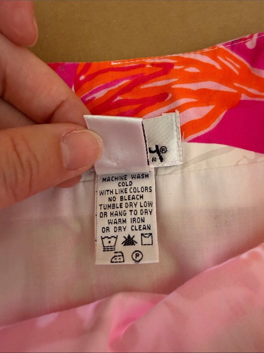 LILLY PULITZER Y2K Patchwork Floral Mini Skirt size 6 - Picture 6 of 8